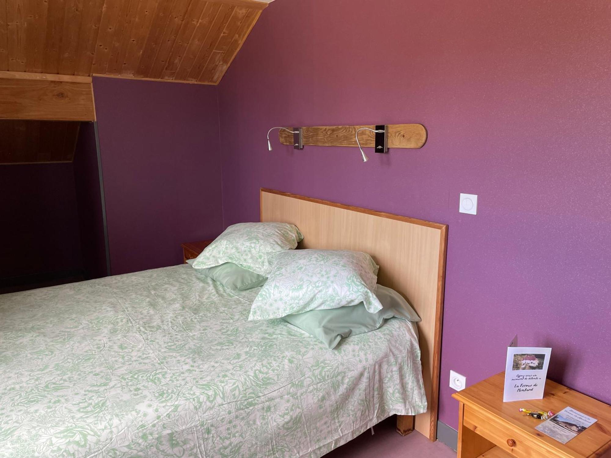 Bed and Breakfast La Ferme De Montard Montmorot Habitación foto